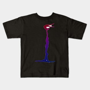 A women’s trio doing split column Kids T-Shirt